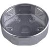 SW-Stahl 08450-74/8 Chiave per Filtro Olio in Alluminio, 1/2 Pollici, 74 mm | Presa a 8 bordi in metallo leggero ad alta resistenza, adatta per smontaggio filtri e calotta filtro olio su veicoli