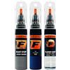 F FIRANTO FIRANTO Kit Riparazione Vernice Auto per Fiat Lancia PBR Blu Tornado/Venezia - Set rimuovi Graffi per Vernice Auto 3in1-15ml Primer, Pennarello ritocchi Vernice, Vernice lucidante