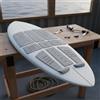 9 Pezzi Pad da Wave Riding con Kick Tail Retro per Praticanti di SUP, Surfisti