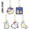 Bandai Natsume's Book of Friends Charm In Gomma Starry Kuji 5PCS Set Express JP