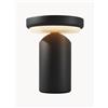 Maytoni Lampada da tavolo portatile a LED con luce regolabile Topo - Nero