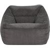 BUT 5060554742455, Panca/pouf, Altro, Grigio, Tessuto, Adulti e bambini, 970 mm