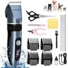 Unyqoos Tosatrice elettrica per cani e gatti, tosatrice professionale senza fili, schermo LCD