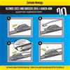 Rain-X 830126, lame tergicristallo in silicone Endura, 66 cm (1 pezzo), confezione originale