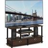 Furinno JAYA: Grande supporto TV per televisori fino a 50 pollici, con ripiano, Columbia, Washington