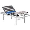 Geriafy - Retino letto regolabile elettricamente | 80x200 cm | Rinforzato e compatto
