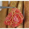 Raro Design Arancione Zaffiro Gemma Grezzo Ciondolo 47.25 CT Naturale