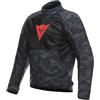 DAINESE-Ignite Air Tex Jacket, Grigio/Nero/Rosso, 52 | Giacca Casual da Uomo in Tessuto Mesh con Protezioni Petto