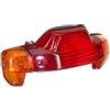 one by Camamoto faro stop posteriore completo (cod 77204323 faro stop posteriore rosso original completo compatibile con mbk booster spirit - yamaha original bws anno dal 1999 fino al 2003)