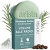Arista ayurveda Arista Shampoo Solido Rosmarino e Biotina, Shampoo Voluminizzante Capelli Fini e Piatti, Dona Volume e Consistenza, Senza Parabeni, Solfati e Siliconi (80 g)