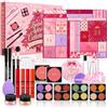 Leapio Calendario dell'Avvento trucchi 2026, Make-up Advent Calendar da 24 giorni | confezione regalo Leapio calendario dell'Avvento di cosmetici per bambine, donne, mamme e ragazze adolescenti