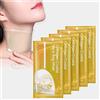 Brrnoo Maschera Collo Al Collagene, 5 Pezzi Maschera Rassodante Collo Al Collagene Anti-rughe Cuscinetti Al Collo Al Collagene Patch Patch per il Sollevamento delle Rughe Lisce Maschere Idratanti(Bianco)
