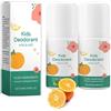 Generisch Deodorante naturale, deodorante roll-on per bambini, deodorante naturale per proteggere la pelle, prevenire la pelle secca, fresco e piacevole naturale (2)