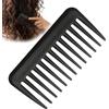 Yozvelyn Pettine districante antistatico a denti larghi per capelli ricci spessi bagnati