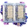 Panier des Sens Sapone Corpo e Mani Petali d'Iris - 2x150g Saponette | Sapone vegetale profumato ai petali d'iris, deterge mani e corpo con delicatezza lasciando la pelle morbida