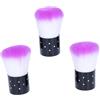 Didiseaon 3 Pz pennello per cosmetici solvente per unghie spazzole per manicure per unghie gel pennelli make up pennellino makeup pennello per cipria pennello da trucco professionale