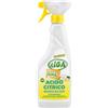 ALGA - Acido Citrico Spray per Bucato e Lavaggio Vestiti, Detergente Anticalcare per Lavatrice, Ammorbidente e Brillantante per Lavastoviglie 500ml