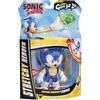 Heroes of Goo Jit Zu BANDAI, Heroes di Goo JIT Zu Action Figure Universo Sonic The Hedgehog, Sonic, Estruja e Schiaccia Multicolore CO43049