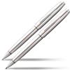 CROSS Coventry - Set penna a sfera e portamine (KS: tratto M, DB 0,7 mm, in confezione regalo inclusa), cromato lucido