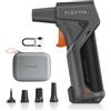FLEXTAILGEAR MB300 Soffiatore ad Aria Compressa - 150,000 giri/min Ultra Potente per PC, 3 Velocità, Motore Brushless Resistente, Batteria Ricaricabile 8000 mAh, per Tastiera, Casa, Esterni e Auto