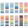 Maehihw 2400 Pezzi Segnapagina, 12 Stili Sticky Notes | Colorati Schede Marker Adesive Scrivibili Sticky Notes per File Classificabili Note di Lettura Pagine di Libri