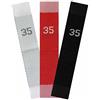 namensbaender.de GmbH Etichette tessute con numero 35 quantità di etichette formato 100 pezzi/9,90 €, combinazioni di colore nero - bianco