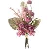 MEIVINES Fiori Artificiali Fiori Artificiali Di Ortensie Bouquet Fiori Finti Da Interno Mazzo Fiori Finti Fiore Di Seta Per La Decorazione Matrimonio Tavolo Centrotavola Decorazione (Rosa)