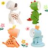 YOUYIKE 4 Pezzi Mini Carina Lampada Scrivania LED, Batteria Inclusa, Luce Per Animali Domestici, Luce Notturna Bambini, Luces Notturna Creativa per Animali Domestici per Regalo Per i Bambini