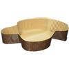 Decora 0320170 Forme Colombe 100 g-5 Pezzi, Carta di Pura Cellulosa, Marrone