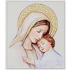 Holyart Quadri, stampe, codici miniati: Madonna con bambino quadro legno Valenti 40x35 cm