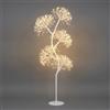 XMAS COLLECTION Albero Luminoso Pandosia Bianco 150 cm 1200 LED Microdot | Luce Bianco Caldo, IP44 Interno/Esterno, Adattatore 24V incluso, Design Minimal Bianco, 1200 Micro LED