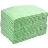 Aokbean 125 Pz Tovaglia da Tatuaggio Monouso Impermeabile-Verde | Tampone per Pulizia Tatuaggi 3 Strati 33cm × 45cm per Forniture da Tatuatore e Tavolo da Lavoro