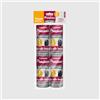 La Briantina Ricariche Adesive per Spazzola Levapelucchi - 4 Rotoli da 3 m - Ricambi Rullo ø 4,3 x 10 cm - Per Abiti, Tessuti, Divani, Rimozione Peli e Polvere - Compatibili con Manici Standard