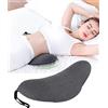 HKSICHENGKEJIUK Cuscino di supporto lombare Cuscino in vita per dormire Cuscino in memory foam Gravidanza Cuscino a cuneo Supporto per la parte bassa della schiena Cuscino per dormire per la vita Dolore alla schiena