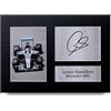 HWC Trading Lewis Hamilton A4 Senza Cornice Firmato Regalo Visualizzazione Delle Foto Print Immagine Autografo Stampato Per F1 Appassionati Di Formula Uno