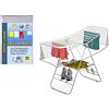 FOFO Fercasashop® - Telo in pvc per stendinbiancheria copribucato salvabucato da pioggia,polvere smog cm.200x300