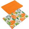 Maisonette Pumpkin-Design - Strofinacci da cucina (40 x 60 cm, confezione da 2) - 100% cotone - Asciugamani stampati digitali e colorati