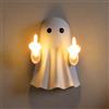 DQQYNAPTIX Luce da Parete Spaventosa Decorativa di Halloween, Lampada LED Fantasma con Dito Medio, Lampada Notturna Fantasma Carina con Gesto del Dito Medio, per Halloween, Camera da Letto, Soggiorno, 1 Pezzi