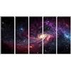 islandburner Quadro su tela Galassia a spirale Spazio esterno Universo senza fine Magia astratta vista Ne IXVX Quadri Stampe Immagini Murale Decorazione da parete