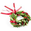 coronedilaurea.com Corona laurea realizzata a mano in Italia | Corona alloro fresco qualità premium | Made in Italy | Tradizione artigianale italiana | Regalo per laureandi. (alloro, peperoncini, raso)