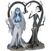 ABYstyle Studio - Assortimento di statuette di Corpse Bride - Emily x 1 + Victor x 1 - Prodotto ufficiale - Personaggi da collezione di alta qualità