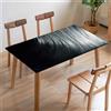 Morbuy Tovaglia Antimacchia Modella con Elastico Rettangolare,Lavabile Tovaglia da Tavolo con Bordo Elastica,per Esterno,Patio,Cucina Protezione Tavolo (Grigio Scuro,80x80cm)