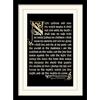 Pyramid International Game of Thrones (Stagione 3-Nightwatch giuramento 30x40 cm montato e incorniciato