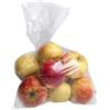 DPdantepellacani 100 Sacchetti Per Frutta e Verdure Buste Ortofrutta 25x45 cm in plastica trasparente per alimenti con 4 fori Ideali per conservazione Frutta e Verdura