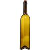 DIYEAH Vaso in Vetro Bottiglia Vino Tagliata con Tappo Sughero Fioriera Creativa per Piante Porta Candele e Ciotola per Frutta Decorazione Versatile per Interni ed Esterni