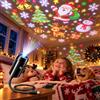 Generico HD Christmas Scene Projector with 10 Festive Scenes | Plug and Play HD Christmas Projector, 5D Holographic Night Light Projector, No WiFi or App Needed, Auto Shut-Off