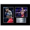 Generic Poster stampato con foto autografata di Ilia Topuria, campione di MMA Fighter Ilia Topuria, formato A4, per fan e tifosi