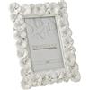 BRANDANI Portafoto Primula Bianco Poliresina Interno 10x15cm