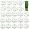 FagusHome 20cm Teste Fiore di Ortensia Artificiale 24 Pz Fiori Artificiali con Steli Fiori di ortensie fintiper la Decorazione (24 Pz)