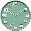 cecaro group Orologio da Parete Moderno 30 cm - Design Minimal con Numeri 3D, Movimento al Quarzo Silenzioso, Plastica Resistente, Orologio Rotondo per Cucina, Salotto, Camera, Cameretta e Ufficio